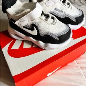 Nike Kids Black and White Air Sneakers